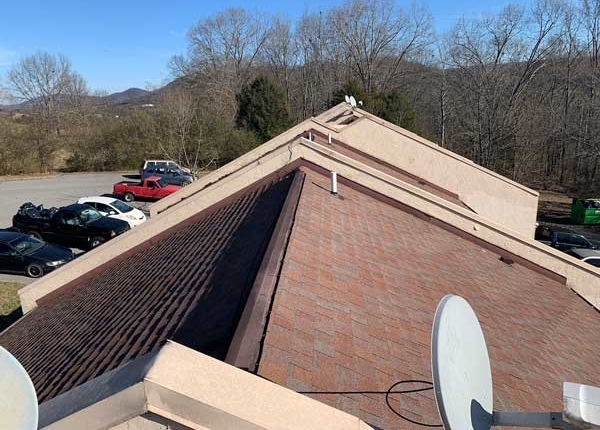 Knoxville Engineered Home Inspections Apartment Roof top